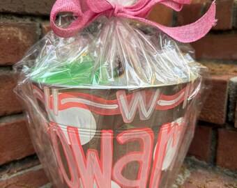 Personalized Teacher Appreciation Gift Bucket