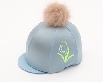 Snowdrop Riding Hat Cover