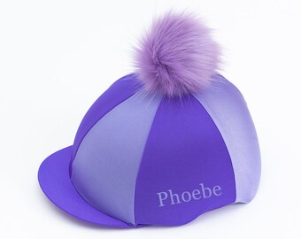 personalised riding hat bolsa