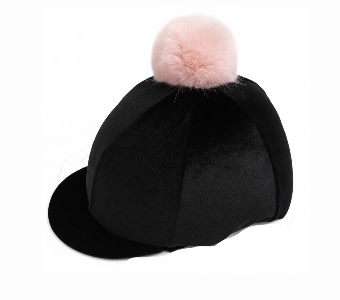 Chapeau D'équitation My LeMieux à Pompons - Soie - Neuf