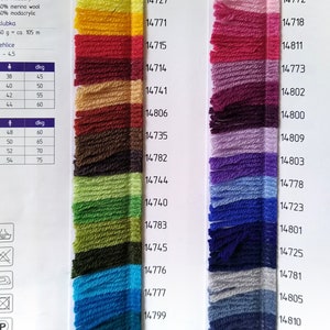knit striped long warm soft unisex multicolor scarf,merino-acrylic zdjęcie 10