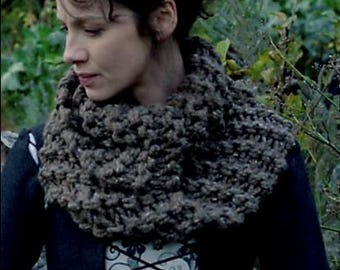 Outlander Inspired Hand Spun Yarn Cowl Knitting Kit