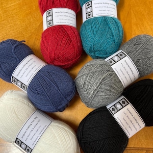 Yarn for Scotland Sanquhar Knitting