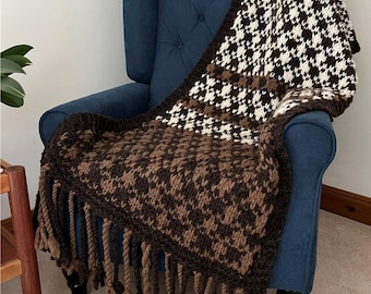 An Island Embrace Hand Knitted Throw