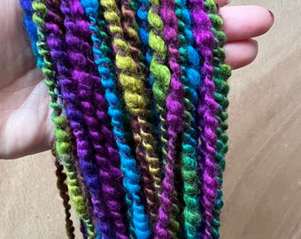 Hand Spun Spiral Yarn