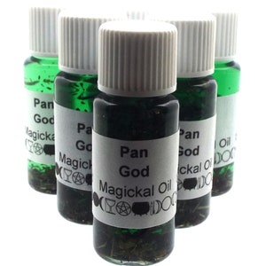 Pan God Magickal Anointing Incense Oil