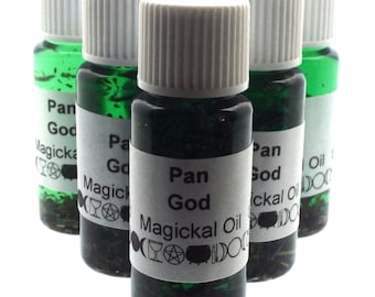 Pan God Magickal Anointing Incense Oil