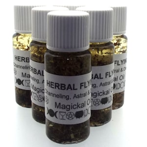 Herbal Flying Magickal Anointing Incense Oil