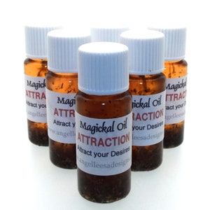 Attraction Magickal Anointing Incense Oil Attract Your Desires