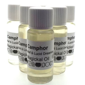 Camphor Magickal Anointing Incense Oil