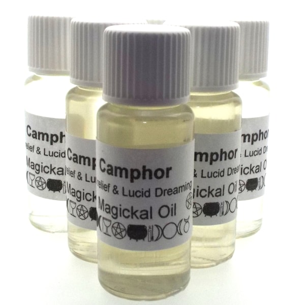 Camphor Magickal Anointing Incense Oil