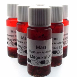 10ml Mars Planetary Magickal Anointing Incense Oil