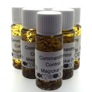 Commanding Magickal Anointing Incense Oil
