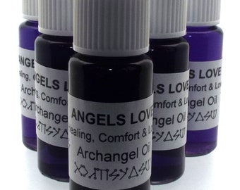 Angels Love Magickal  Anointing Incense Oil