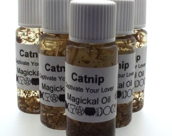 Catnip Magickal Anointing Incense Oil