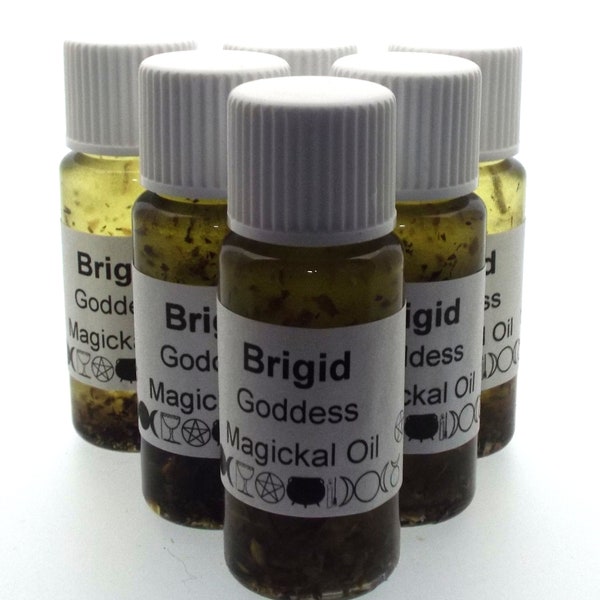 Brigid Goddess Magickal  Anointing Incense Oil