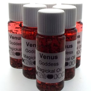 Venus Goddess Magickal Anointing Incense Oil