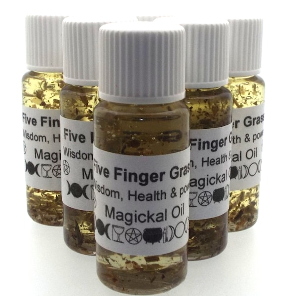 Five Finger Grass Magickal Anointing Incense Oil