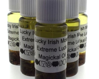 Lucky Irish Moss Magickal Anointing Incense Oil