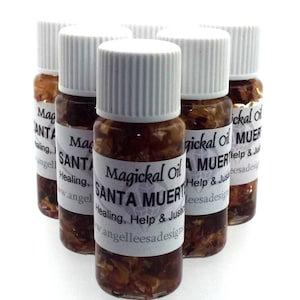 Santa Muerte Magickal Anointing Incense Oil