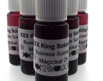 XXX Strength King Solomon Magickal Herbal Anointing Incense Oil
