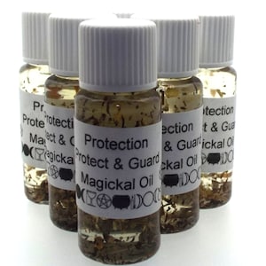 Olio di incenso per unzione magica protettiva
