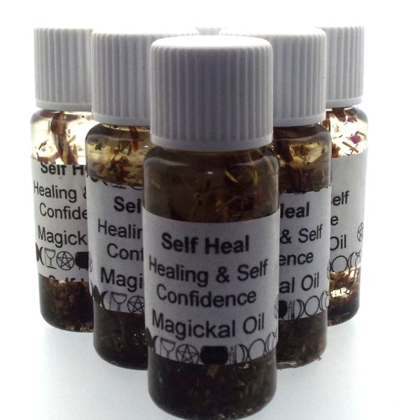 Self Heal Magickal Anointing Incense Oil