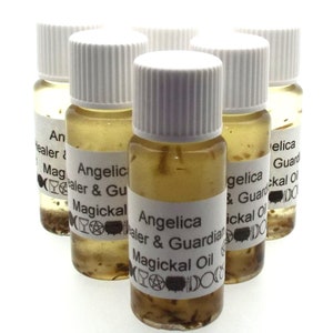 Angelica Magickal Anointing Incense Oil Guardian and Healing