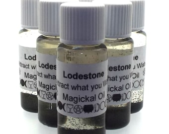 Lodestone Magickal Anointing Incense Oil