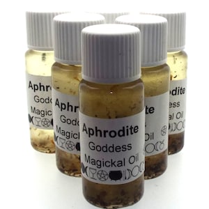 Aphrodite Goddess Magickal Anointing Incense Oil
