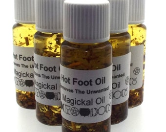Hot Foot Magickal Anointing Incense Oil