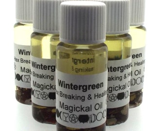 Wintergreen Magickal Anointing Incense Oil