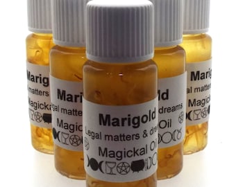 Marigold Magickal Anointing Incense Oil