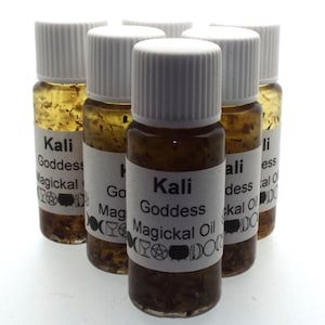 Kali Goddess Magickal Anointing Incense Oil