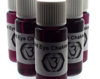 3rd Eye Chakra Magickal Anointing Incense Oil