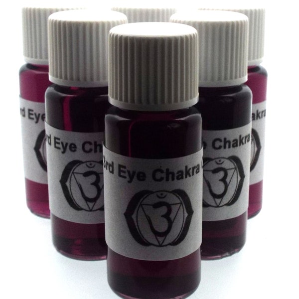 3rd Eye Chakra Magickal Anointing Incense Oil