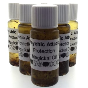 Psychic Attack Magickal Anointing Incense Oil