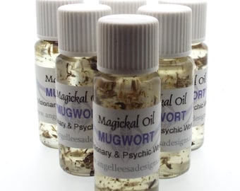 Mugwort Magickal Anointing Incense Oil