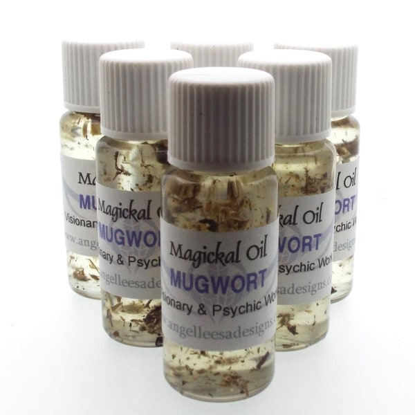 Mugwort Magickal Anointing Incense Oil