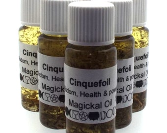 Cinquefoil Magickal Anointing Incense Oil