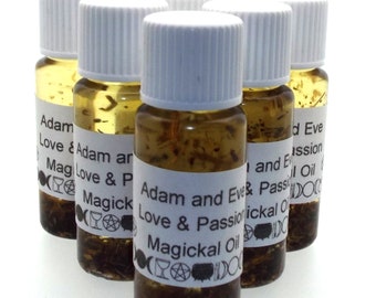 Adam and Eve Magickal Anointing Incense Oil Love Passion