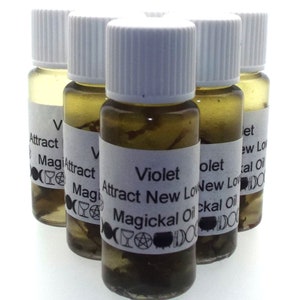 Violet Magickal Anointing Incense Oil