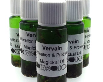 Vervain Magickal Herbal Anointing Incense Oil