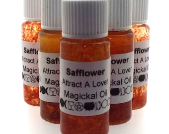 Safflower Magickal Herbal Anointing Incense Oil