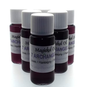 7 Archangels Magickal Anointing Incense Oil