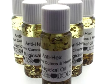 Anti Hex Magickal Anointing Incense Oil Protection