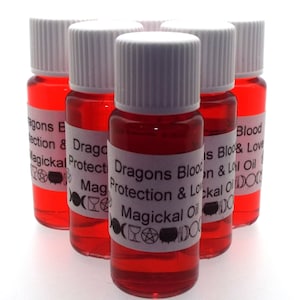Dragons Blood Magickal Anointing Incense Oil