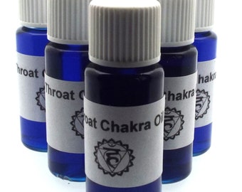 Throat Chakra Magickal Anointing Incense Oil