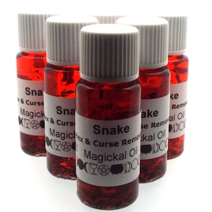 Snake Magickal Anointing Incense Oil
