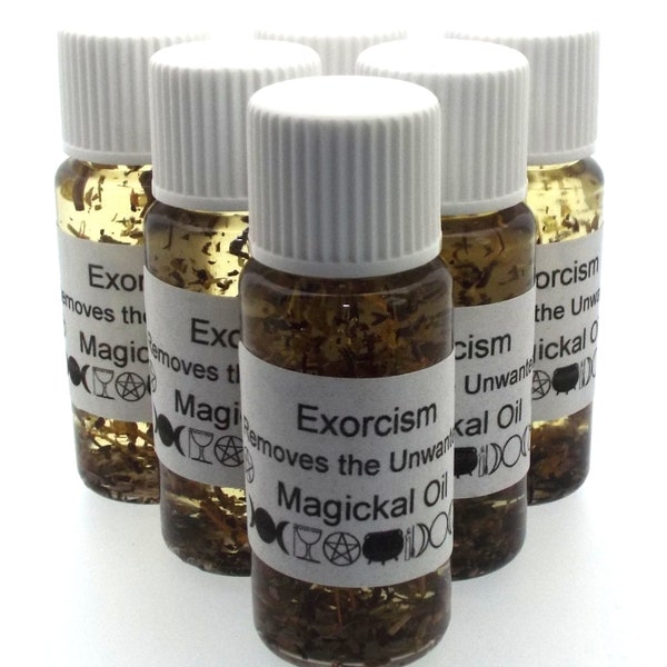 Exorcism Magickal Anointing Incense Oil